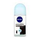 Nivea Desodorante Roll On Invisible Para Mujeres Protección De Marcas Blancas Para Blanco Y Negro Anti Manchas Amarillas. Contenido Neto 50Ml.