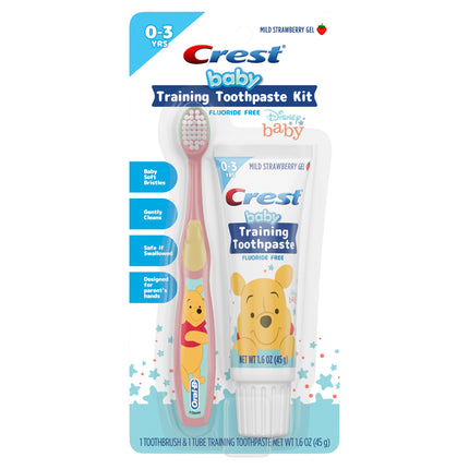 Crest Training Toothpaste And