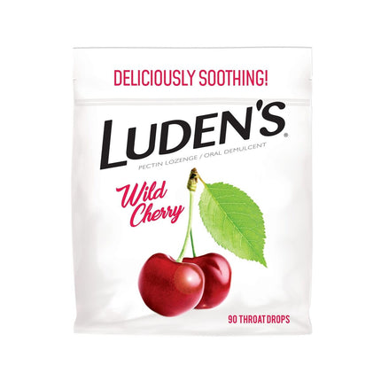 Luden s Throat Drops Wild Cher