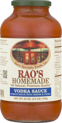 RAO Vodka Sauce 40 oz
