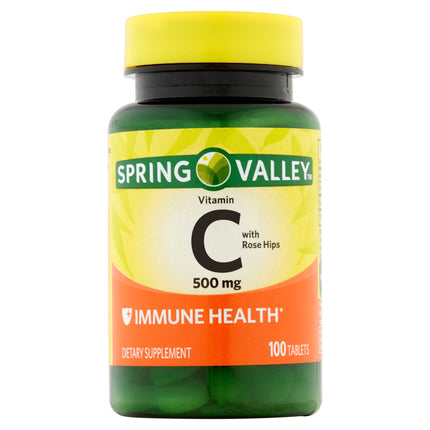 Spring Valley Vitamin C 500Mg 100 Tablets