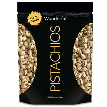 Wonderful Pistachios Lighthy Salted  48 Oz