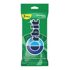 OrbitSugar Free Spearmint Chew
