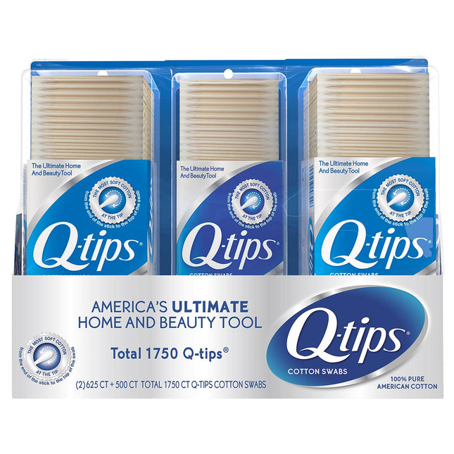 Q-Tips,Cotton Swabs 625 Count