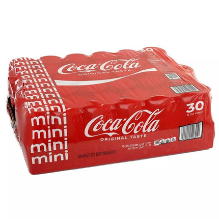 Coca-Cola Mini 30 pack- 8 Oz