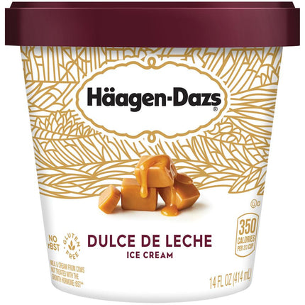 Haagen Dazs Dulce de Leche Ice Cream, 14oz