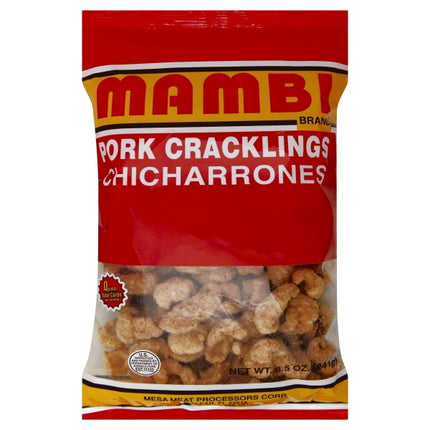 Mambi Pork Cracklings Chicharrones 8.5 oz