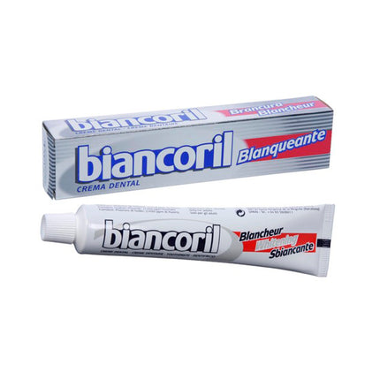 Biancoril. Crema Dental Blaqueante. Contenido Neto 75 Ml.