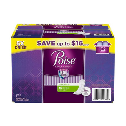 Poise, Daily lLiners 66 Count