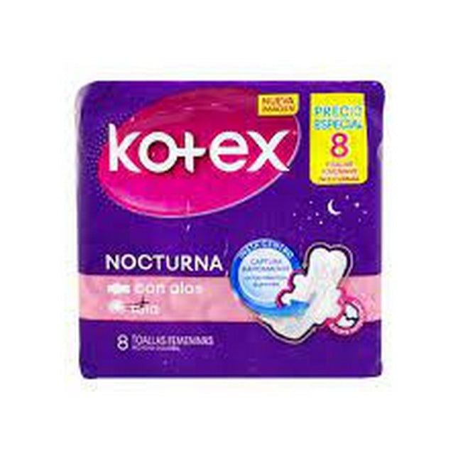 Kotex Toallas Femeninas Noctur