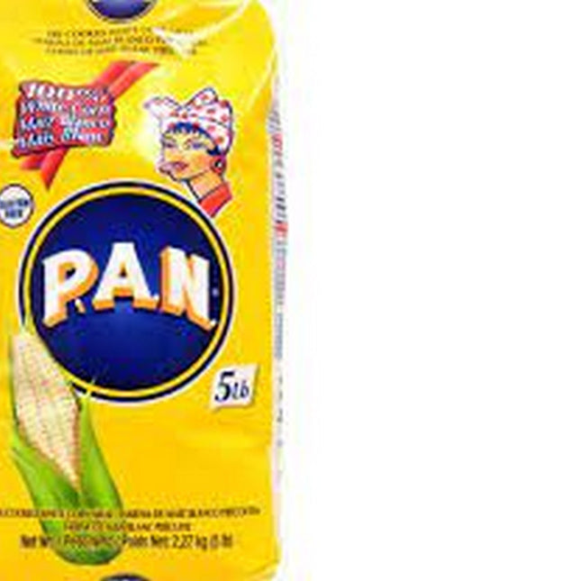 P.A.N Harina de Ma¡z Blanco Precocida2.26Kg 4Unid