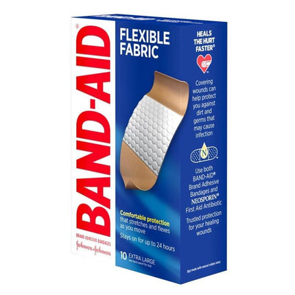 Band-Aid Flexible Fabric - 10 ct.