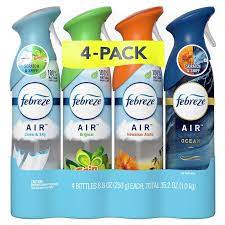 Febreze Sparay 4 Pack Variety