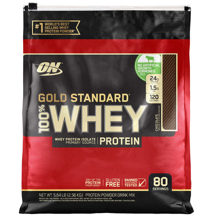 Optimum Nutrition Gold Standard 100% Whey Protein, 80 Servings 2.56kg