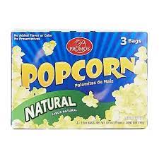 Promos Microwave Popcorn Natur