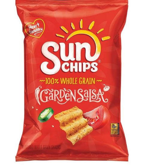 Sunchips Multigrain Snacks, Garden Salsa, 1.5 Oz