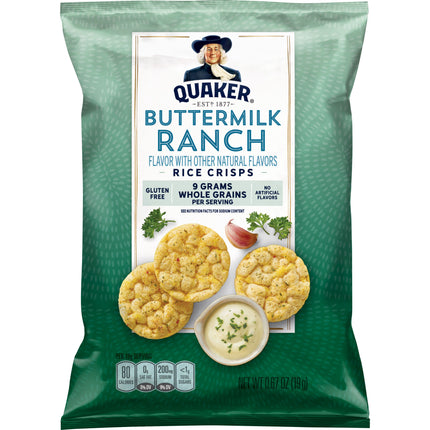 Buttermilk Ranch Rice Crisps Buttermilk Ranch 19Gr