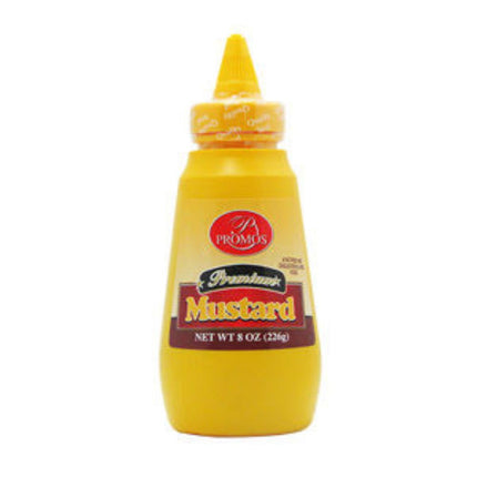 Promos Premium Mustard 8 Oz