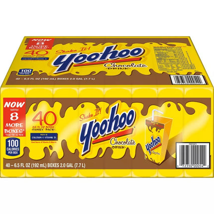 Yoo-Hoo Chocolate Drink, 40 pk
