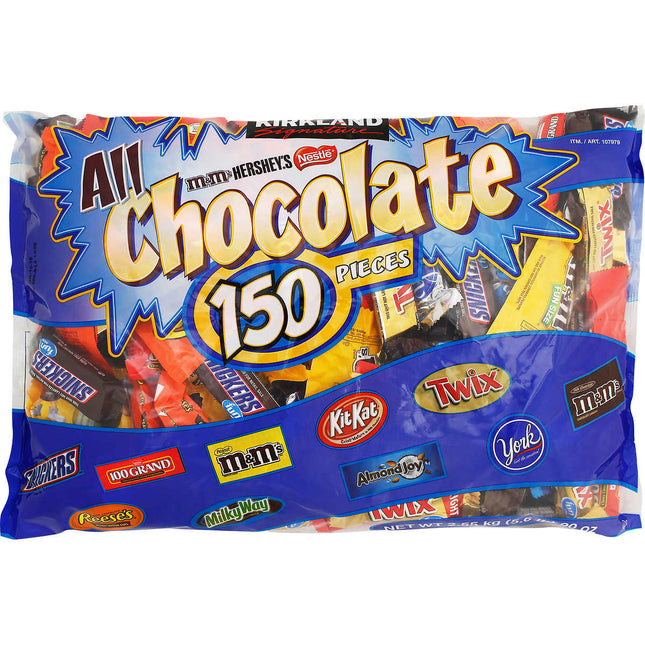 All Chocolate 150 Count 2.55kg