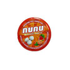Caramelo Nunu Tangerine 12 Gr