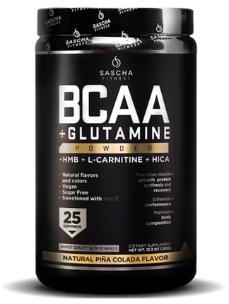 Sascha F BCAA + Glutamine Piña