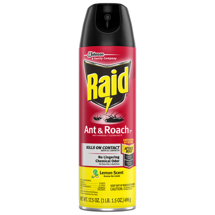 Raid Ant & Roach Killer 26 Lemon - 1.5 Oz