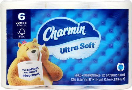 Charmin Ultra Soft 6 Jumbo Rol