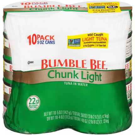 Bumble Bee Chunk Light Tuna in Oil (5 oz., 10 ct.)