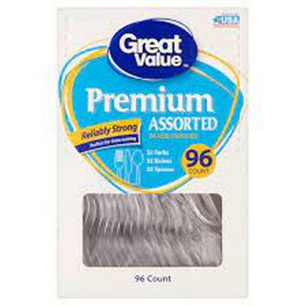 Great Value Clear Solid Print