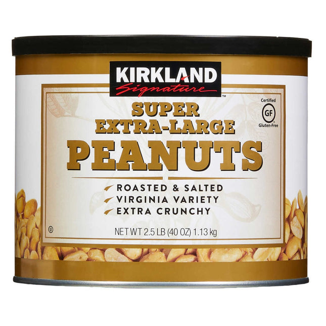 Kirkland Signature Super Extra-Large Peanuts, 2.5 lbs