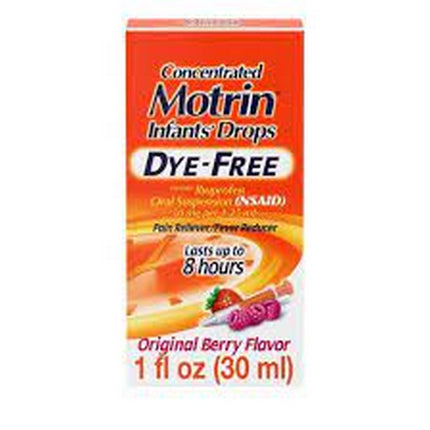 Infants' Motrin Liquid Medicine Drops with Ibuprofen, Berry, 1 fl. Oz