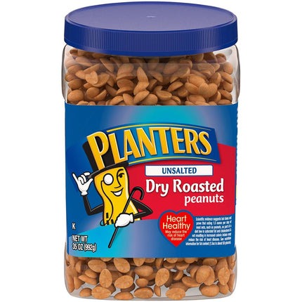 Planters Unsalted Dry Roasted