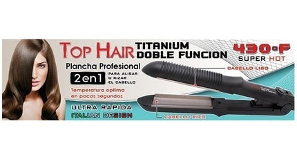 Top Hair Titanium Doble Funcio