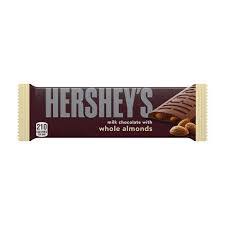 Hershey s  milk chocolate with almonds 41g