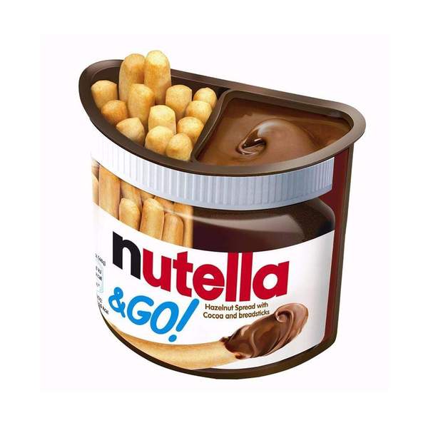 Nutella & Go Hazelnut Spread + Breadsticks 52Gr