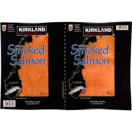 Kirkland Signature Smoked Salmon340Gr